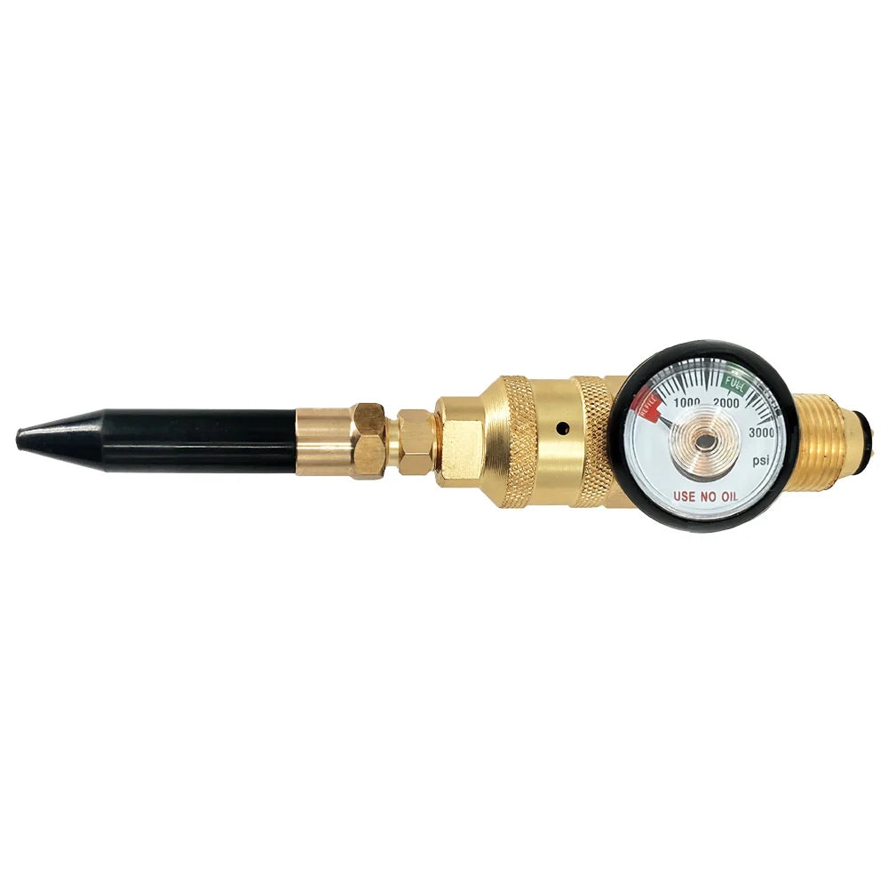 Basic Balloon Inflator with Tilt Valve - Gauge